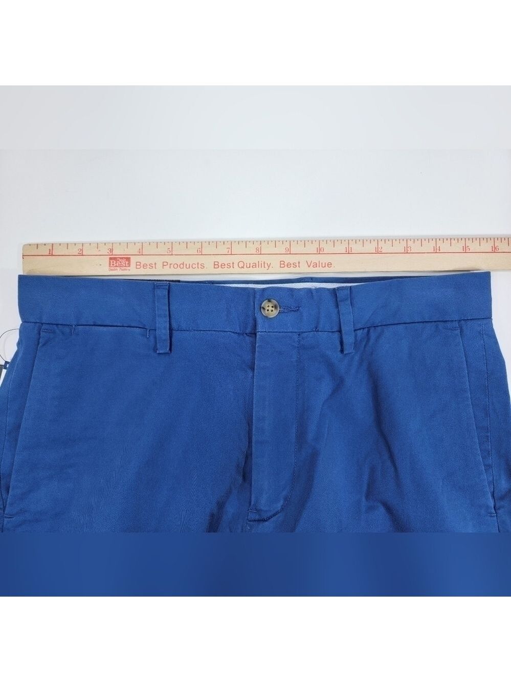 NEW POLO RALPH LAUREN Men's 29 Dark Blue Stretch Classic Fit Chino Shorts NWT - Picture 10 of 12
